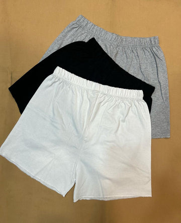 Pack Of 3 Plain Shorts W/o Border Less(BOXER)