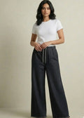 0000 Black Denim Jeans For Her