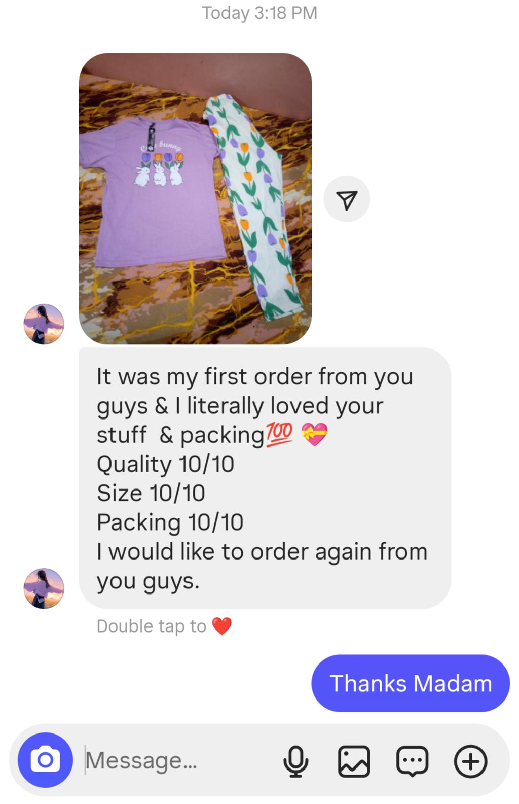 00001 LILIC CUT BUNNY PRINTED HALF SLEEVES WITH PRINTED TROUSER