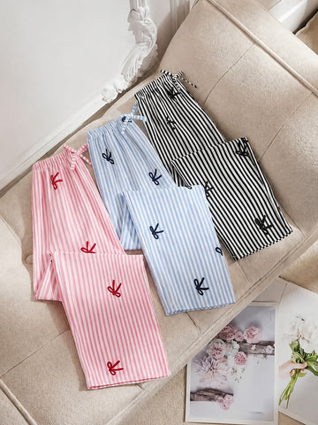 0000 Pack Of 3 Bow And Lining Printed Plazzo for her
