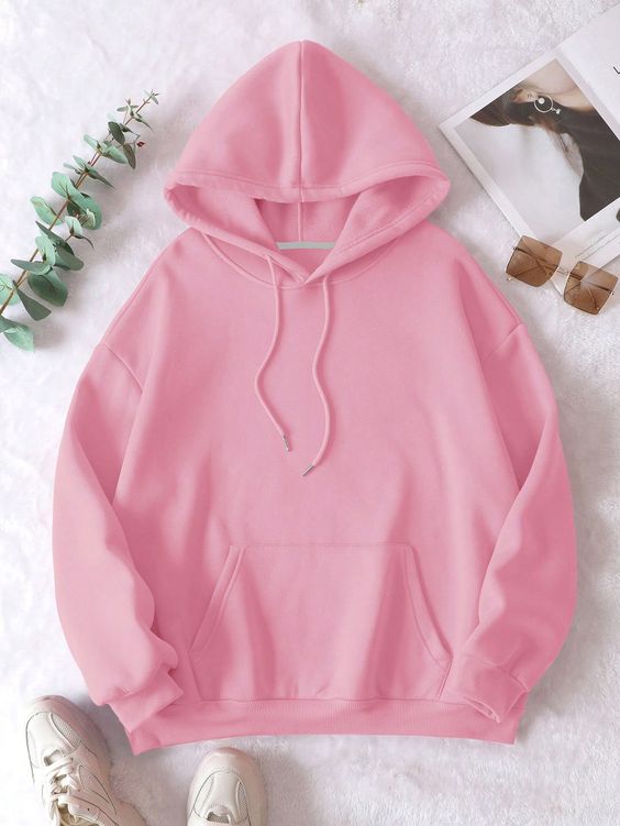 BABYPINK PLAIN HOODIES