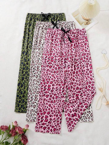 0000 Pack of 3 Cheetah Printed Plazo For Her