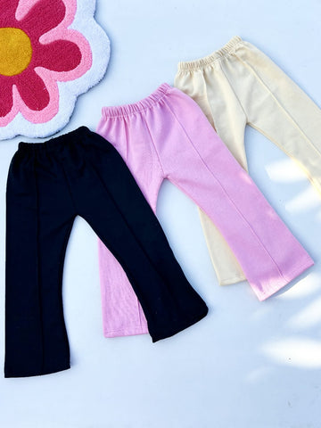 00000 Pack of Three Multi colours Kids Fleece Trousers Color B/P/C
