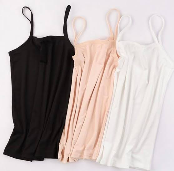 001 Pack of 3 Camisoles